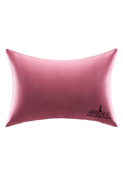 Buy Africana Luxury Satin Pillowcase Pink in Egypt