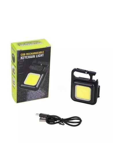 Buy LED flashlight, 800 lumens, medallion, magnet, and opener, waterproof, long-lasting battery, with USB charger in Egypt