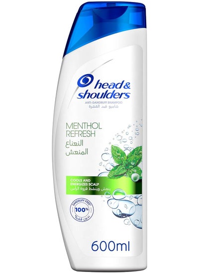 Buy Head Shoulders Menthol Refresh Anti-Dandruff Shampoo 600ml in Egypt