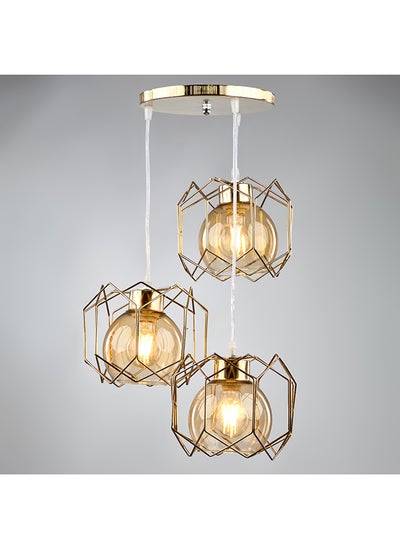 Buy Three Gold Cell Modern Ceiling Lamp-3Rg1032 in Egypt