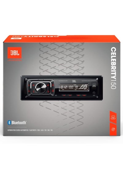 اشتري JBL Celebrity150 Car Single DIN In-Dash Bluetooth MP3 USB SD Digital Media Car Radio في الامارات