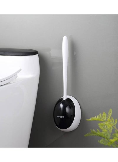 اشتري 1pc Wall-Mounted Silicone Toilet Brush - No Dead Corners, Effortless Toilet Cleaning! في مصر