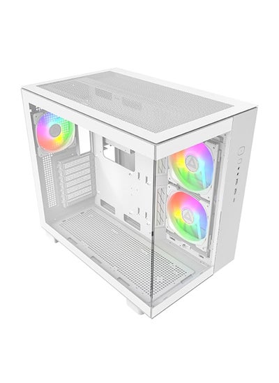 Buy RDY King 65 Pro White AMD 010 Gaming PC/Ryzen 7 9800X3D / RTX 4080 Super / 32GB DDR5 RAM / 1TB Gen4 SSD / 850W / AIO Liquid Cooled/Windows 11 Pro / 2 Years Warranty in UAE