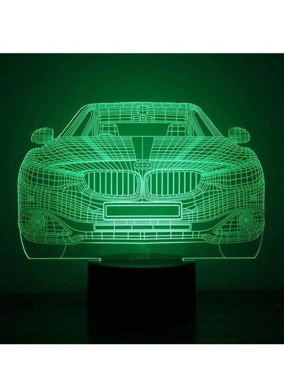 Buy Colorful 3D Multicolor Night Light BMW Multicolor Night Light Eye Care LED Light Bedside Night Lamp Home Decoration Birthday Gift in UAE