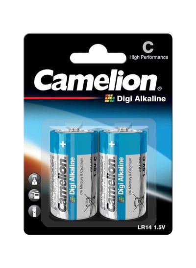 Buy Camelion LR 14 C Baby Digi Alkaline Battery (Pack of 2) in Egypt