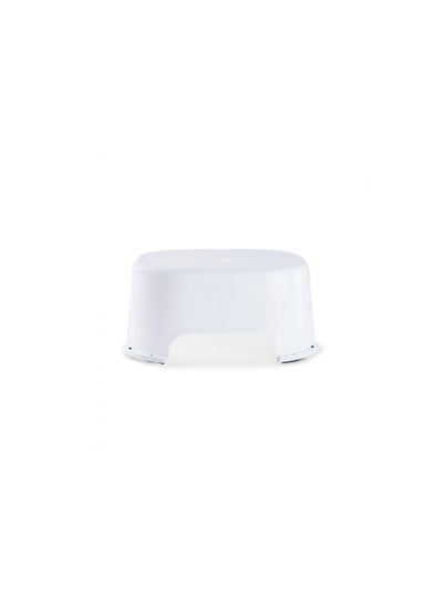 Buy Basic Plastic Stool 40x31x180cm White in UAE