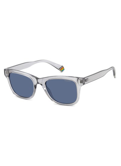 اشتري Unisex Polarized Rectangular Sunglasses - Pld 6206/S Grey Millimeter - Lens Size: 51 Mm في الامارات