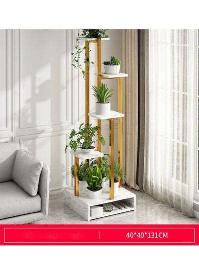 Buy 5-Tier Floor-Standing Flower Pot Display Rack for bedroom and balcony in UAE