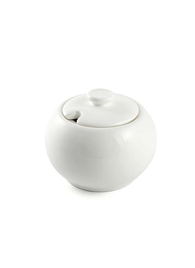 Buy Porcelain Ivory 3.5 Inch Sugar Pot in UAE