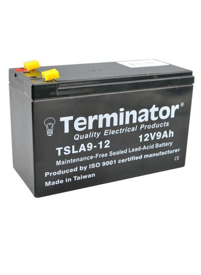 اشتري بطارية الرصاص الحمضية المختومة من Terminator 12V 9Ah في الامارات