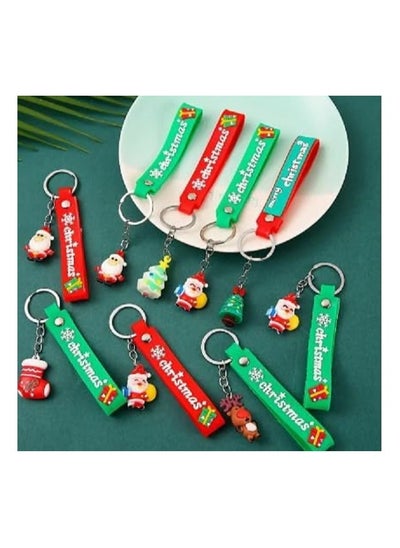 Buy Christmas Keychain - Keychain, Christmas Gifts for Kids, Santa Keychain, Christmas Decoration Items, Keychain for Girls, Christmas Gifts for Kids 4pcs in Egypt