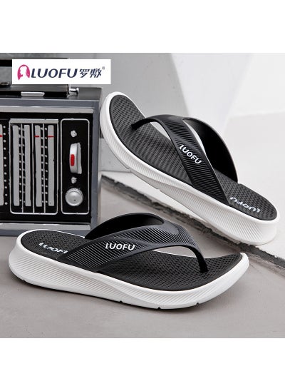 اشتري Mens Comfort Sandals Slip-Resistant Summer Flip-FlopsWhite White في الامارات