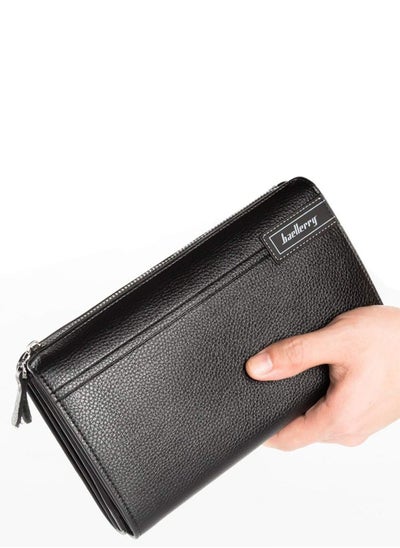 Buy Business Casual Clutch Black in Saudi Arabia