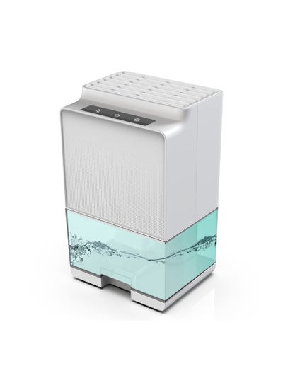 Buy Dehumidifiers for Home,1000ml Dehumidifier, Auto Shut Off and 7 Colours LED Light, Ultra-quiet, Energy-saving Dehumidifier for Drying Clothes, Bedroom, Bathroom, Wardrobe,Garage in UAE