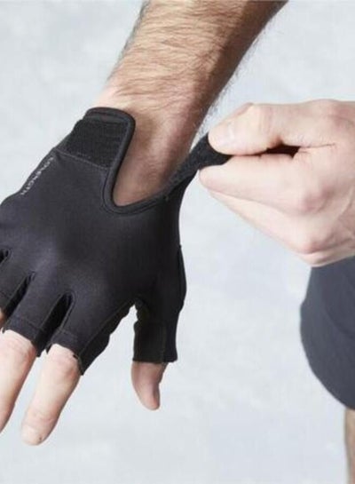 Buy Weight Training Gloves Glove BB 100 - Black in Egypt