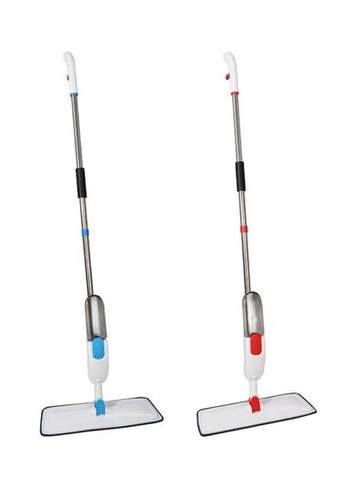 Buy Free Hand Flat Floor Mist Mop Household Washing Bathroom Tool Scrape Cleaning Automatic Spray Water Floor Mop (Assorted Color) in UAE