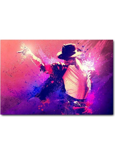 Buy Michael Jackson Wall Art Multicolour 40x60cm in UAE