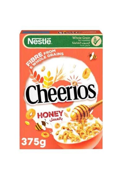 Buy Nestle Honey Cheerios Breakfast Cereal 375g in UAE