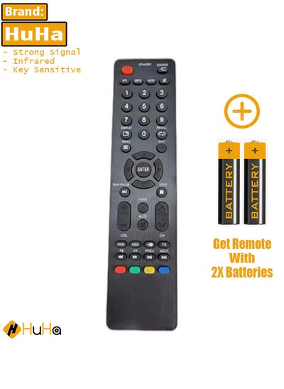 اشتري Replacement Remote Control For VIDEOCON Smart TV Compatible IMPEX IKON VIDEOCON في الامارات