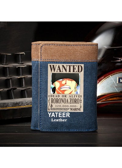 Buy New ONE PIECE Canvas Vertical Wallet in UAE