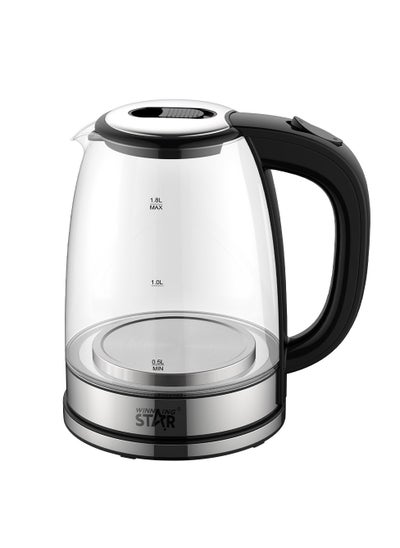 Buy Water Boiling Dry Burning Power Cut Kettle 1.8L 1500w Electric Hot Water Kettle in Saudi Arabia