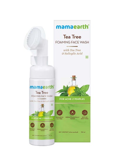 Buy Mamaearth Tea Tree Foaming Face Wash 150 ml in UAE