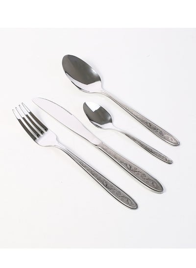 اشتري 72-piece silver spoon set في السعودية