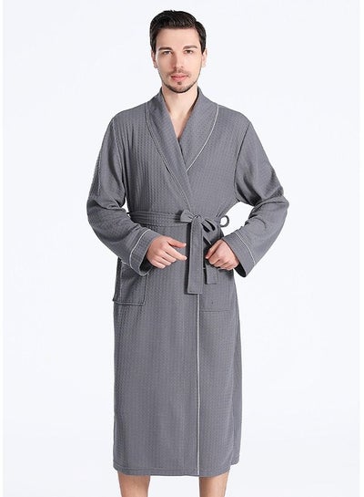 Buy Robe Lightweight Kimono Robes Short Knit Bathrobe Soft Sleepwear Casual Ladies Loungewear in UAE