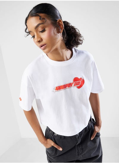 Buy Bemy2K Cropped Oversized T-Shirt in UAE