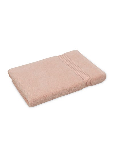 اشتري Just Home Bath Towel, Blush - 350 GSM, 70x140 cm في الامارات