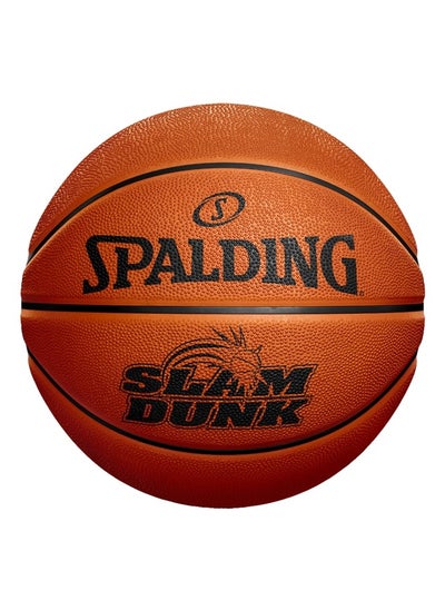 Buy Spalding Orange Slam Dunk Rubber Basketball Sz5 in Saudi Arabia