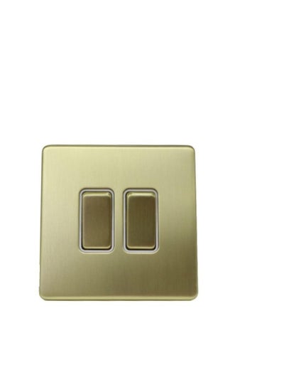 Buy Admore Switch-2G-2 Way-Gold-A304 in UAE