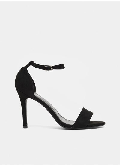 اشتري Suedette High-Heel Sandals في السعودية