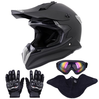 ls2 fast evo helmet LS2 Kids MX Helmet MX437 Fast Evo II Mini Starmaw - Gloss Black