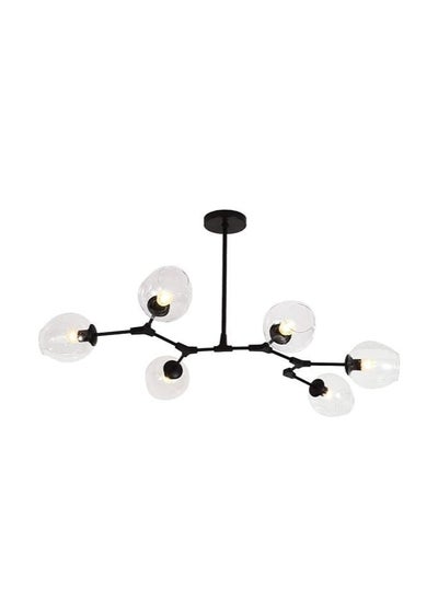 Buy E27 Pendant Light Metal Painting Mid Century Hanging Lamp in UAE