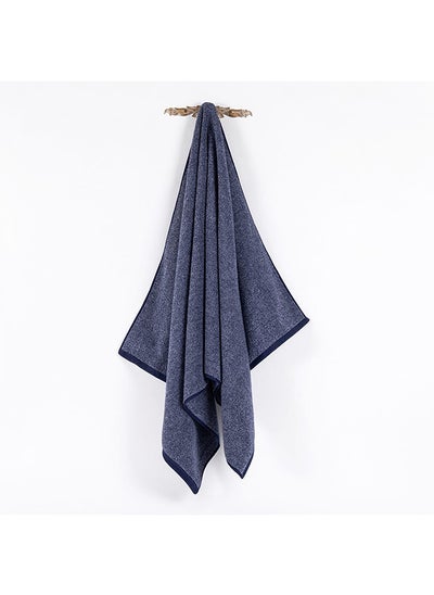 Buy Icon YD Bath Sheet, Denim - 550 GSM, 90x150 cm in UAE