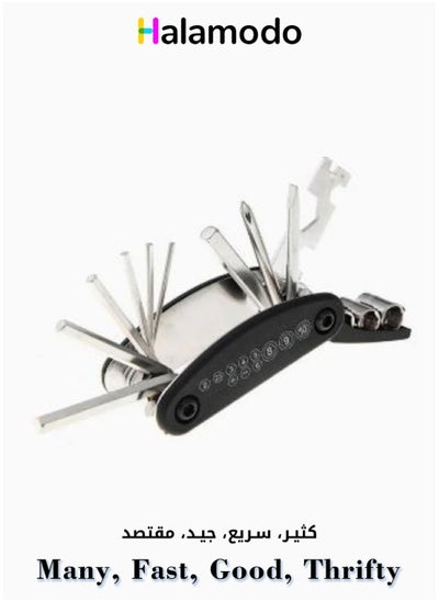 Buy Mini 16 In 1 Portable Mountain Stainless Bicycle  Repair Tools Set in Saudi Arabia