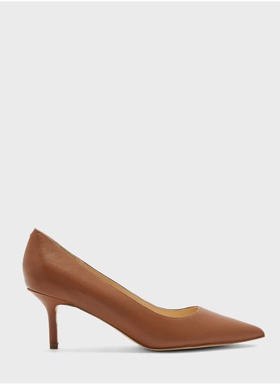 اشتري Pointed Toe Low Heel Pumps في الامارات