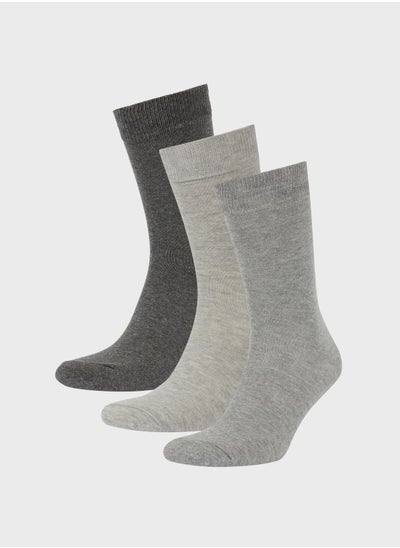 Buy 3 Pack Assorted Ankle Socks in UAE