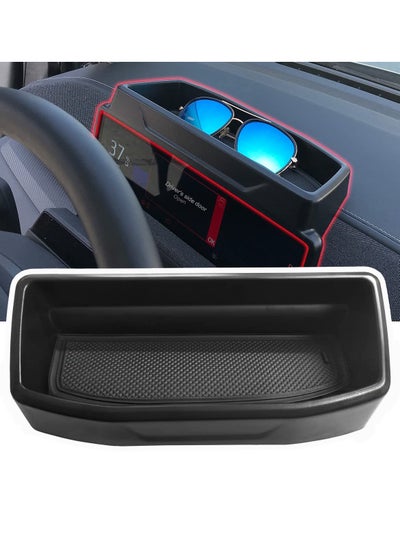 Buy Dash Tray for Mustang Mach E Center Console Dash Storage Box Tray Organizer Insert Dash Tray for 2021 2022 Ford Mustang Mache Interior Accessories Sunglasses Holder Coin Container in UAE