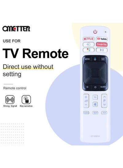 Buy CT-95014 Voice Bluetooth Remote Control For Toshiba ERF3J69TG 43C351P 50C351P 55C351P 65C351P Smart 4K UHD LED HDTV Android TV in UAE