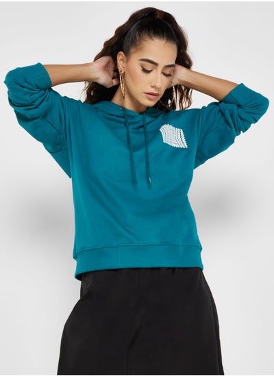 Buy Graphic Pullover Hoodie in Saudi Arabia