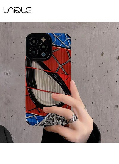 Buy Compatible with iPhone 15 Pro Max Phone Case, Spider-Man Phone Case, Marvel Movie Phone Case - Tuya Phone Case - Stylish and Handsome Phone Case - TPU Drop Protection in Saudi Arabia