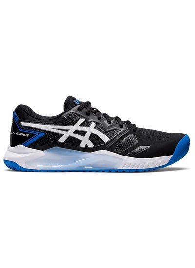 اشتري Asics 1041A222-002 Gel Challenger 13 Black And Electric Blue Size 10.5 Mens Tennis Shoes في الامارات