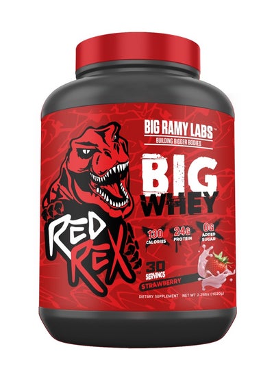 اشتري RED REX -BIG WHEY- STRAWBERRY 1020 g في مصر