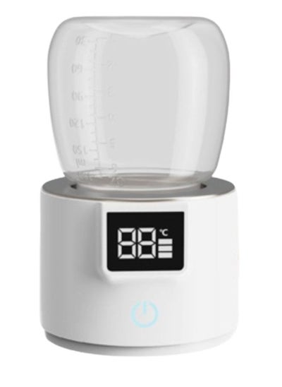 Buy Portable Smart Baby Bottle Warmer Dual Function for Defrosting Warm Milk Heater & Thaw for Formula Breastmilk Keep Warm with Smart Temperature Control BPA Free in UAE