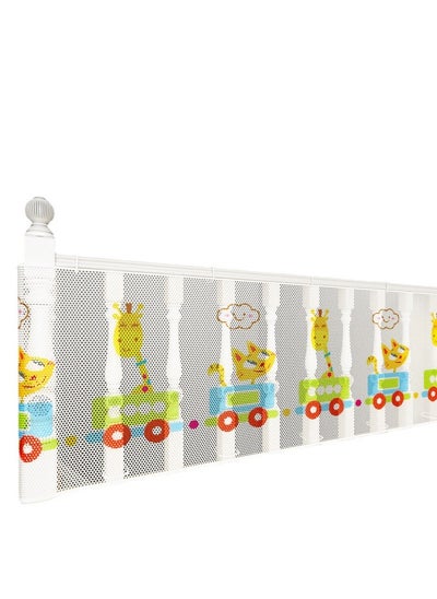 Buy Banister Guard for Baby - 200*79 cm Child Safety Net, Stair Railing Proof Mesh for Kids, Toys, Pets in UAE