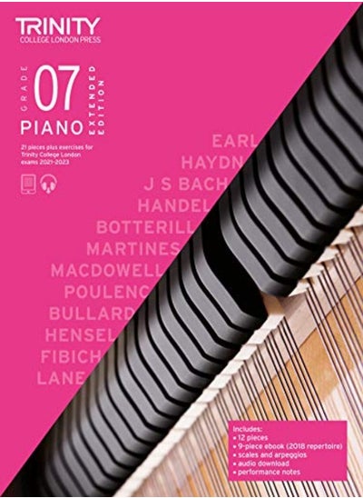 Buy Trinity College London Piano Exam Pieces Plus Exercises 2021-2023: Grade 7 - Extended Edition: 21 Pi in UAE