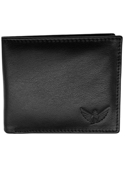 Buy JILDAAN™ Bi-Fold Genuine Leather Wallet For Men With RFID Blocking,  Come's with 6 Credit Card Slots, 2 Cash Compartments and 1 ID Window, Wallet Come's with A Stylish Gift Box in Saudi Arabia