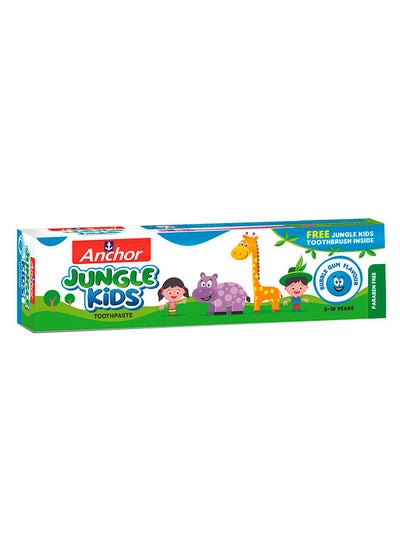 Buy Jungle Kids Toothpaste With Toothbrush Inside in Saudi Arabia